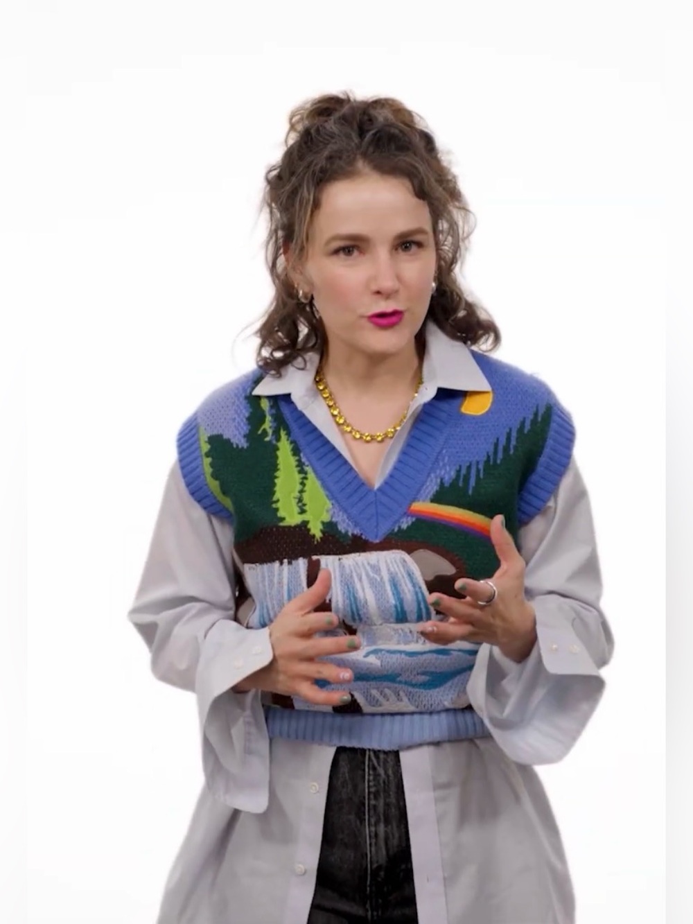 House of Sunny Chasing Waterfalls Vol 19 Sweater Vest! - Picture 5 of 5